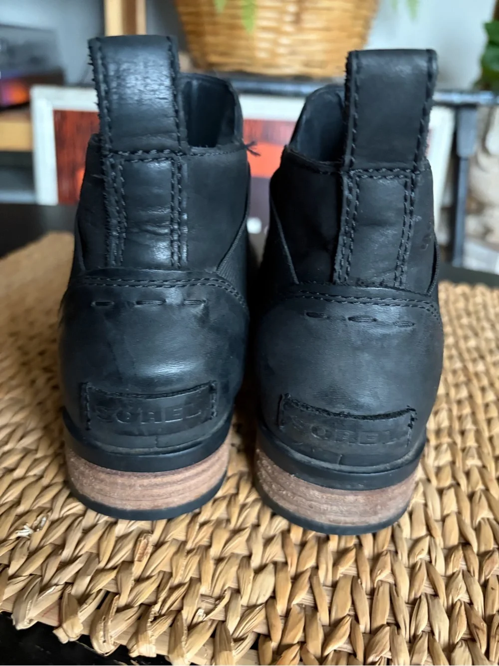 Sorel Leather Emelie Chelsea Ankle Waterproof Bootie